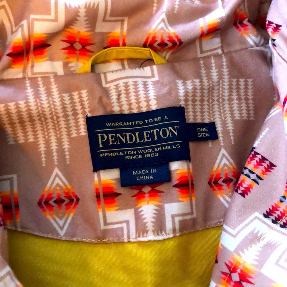 Pendleton Festival Rain Poncho